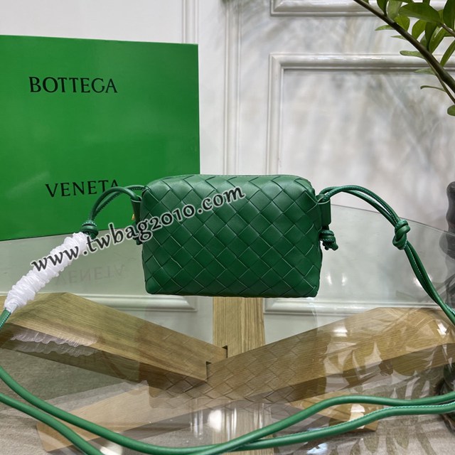 Bottega veneta高端女包 98090 寶緹嘉新款編織小方包 BV經典款編織小號肩背女包  gxz1314